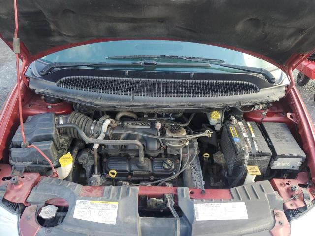 2A4GP54L76R772189 - 2006 CHRYSLER TOWN & COU TOURING MAROON photo 12