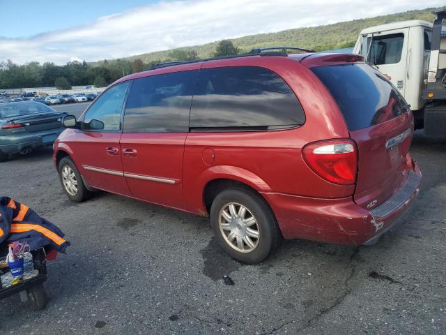 2A4GP54L76R772189 - 2006 CHRYSLER TOWN & COU TOURING MAROON photo 2