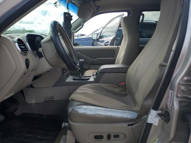 1FMEU63E36ZA24958 - 2006 FORD EXPLORER XLT Plata foto 7