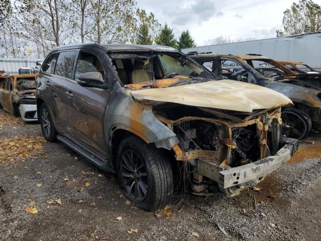 5TDJZRFH2JS489897 - 2018 TOYOTA HIGHLANDER SE 棕色 照片 4