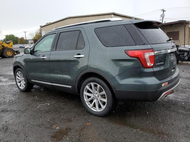 1FM5K8F87GGB00735 - 2016 FORD EXPLORER LIMITED 绿色 照片 2
