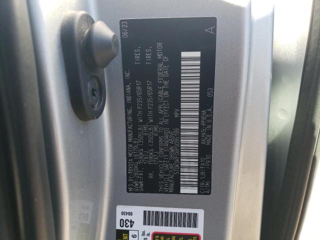 5TDKSKFC6PS095199 - 2023 TOYOTA SIENNA LE Gümüş foto 12