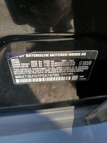 WBX73EF07P5X74790 - 2023 BMW X1 XDRIVE28I BLACK photo 12