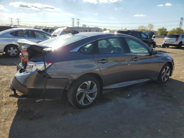 1HGCV1F57JA203164 - 2018 HONDA ACCORD EXL GRAY photo 3