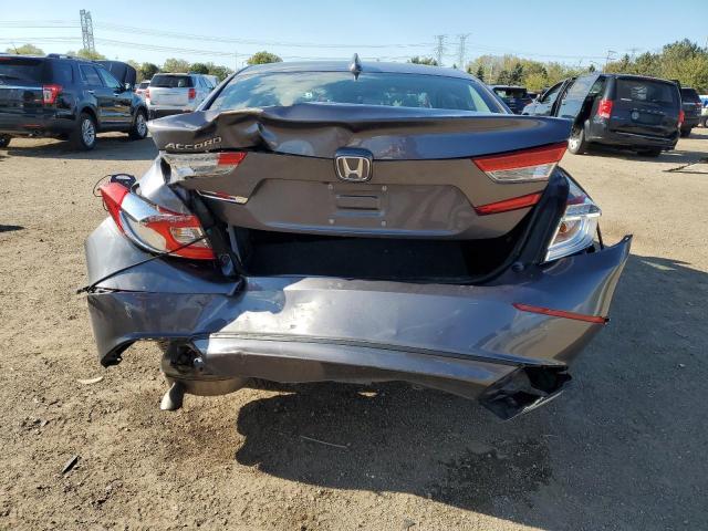 1HGCV1F57JA203164 - 2018 HONDA ACCORD EXL GRAY photo 6