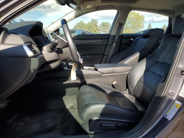 1HGCV1F57JA203164 - 2018 HONDA ACCORD EXL GRAY photo 7