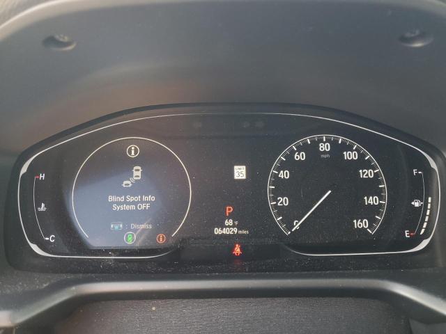 1HGCV1F57JA203164 - 2018 HONDA ACCORD EXL GRAY photo 9