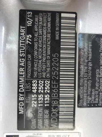 WDDKJ8JB6EF252205 - 2014 MERCEDES-BENZ E 350 4MATIC SILVER photo 13