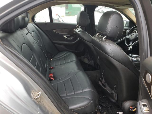 55SWF4KB9FU037149 - 2015 MERCEDES-BENZ C 300 4MATIC SILVER photo 10
