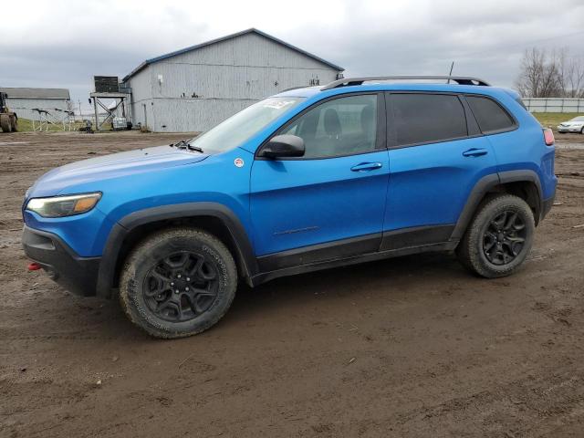 1C4PJMBX2KD284563 - 2019 JEEP CHEROKEE TRAILHAWK ლურჯი ფოტო 1