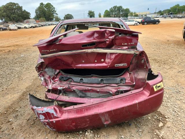 1G1ZT54844F122478 - 2004 CHEVROLET MALIBU LS MAROON photo 6