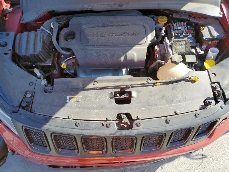 3C4NJDBB9MT544854 - 2021 JEEP COMPASS LATITUDE RED photo 11