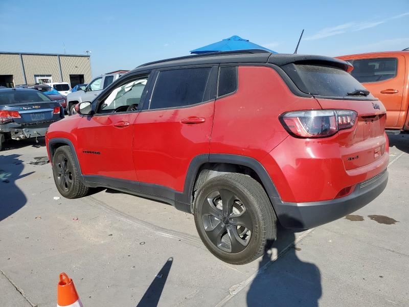 3C4NJDBB9MT544854 - 2021 JEEP COMPASS LATITUDE RED photo 2