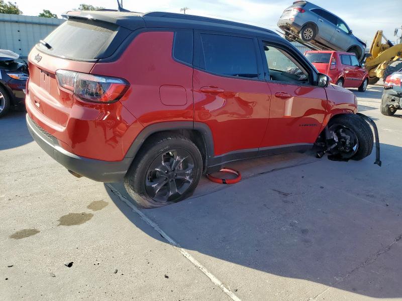 3C4NJDBB9MT544854 - 2021 JEEP COMPASS LATITUDE RED photo 3