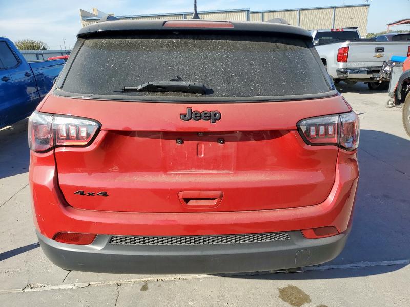 3C4NJDBB9MT544854 - 2021 JEEP COMPASS LATITUDE RED photo 6