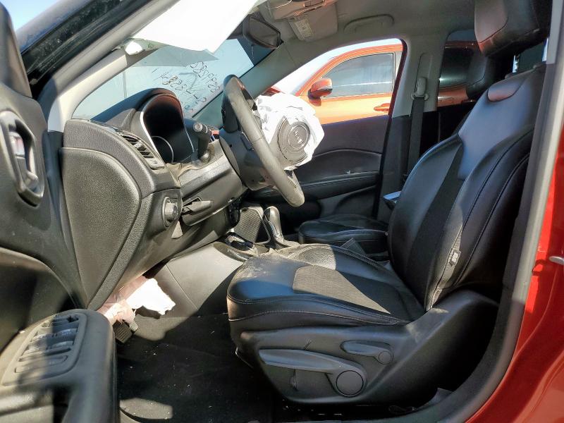 3C4NJDBB9MT544854 - 2021 JEEP COMPASS LATITUDE RED photo 7