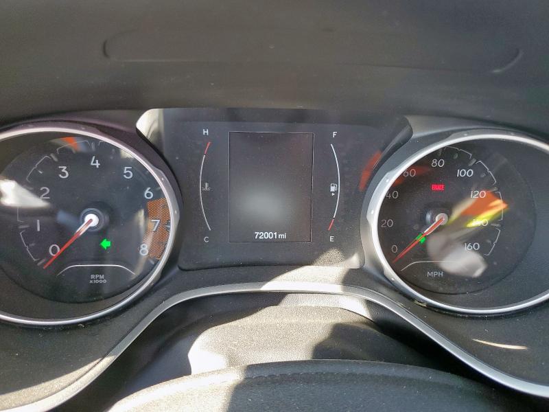 3C4NJDBB9MT544854 - 2021 JEEP COMPASS LATITUDE RED photo 9