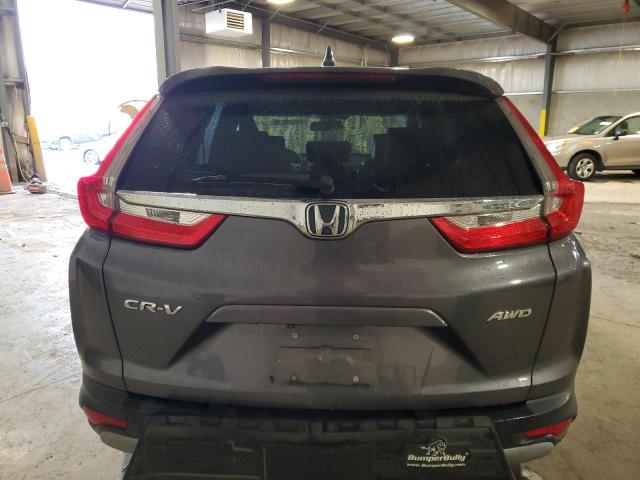 2HKRW2H89JH635332 - 2018 HONDA CR-V EXL GRAY photo 6