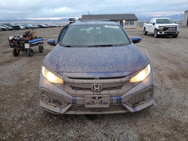 SHHFK7H43HU202718 - 2017 HONDA CIVIC SPORT BLUE photo 5