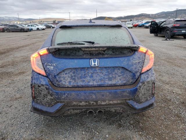 SHHFK7H43HU202718 - 2017 HONDA CIVIC SPORT BLUE photo 6