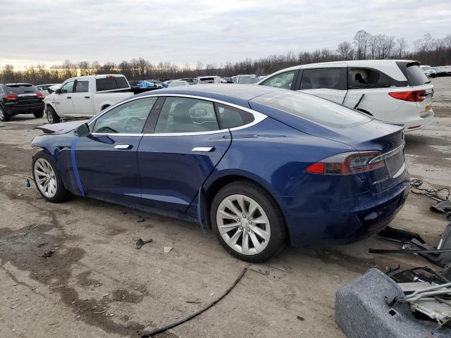 5YJSA1E2XHF215484 - 2017 TESLA MODEL S BLUE photo 2