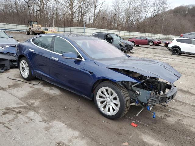 5YJSA1E2XHF215484 - 2017 TESLA MODEL S BLUE photo 4