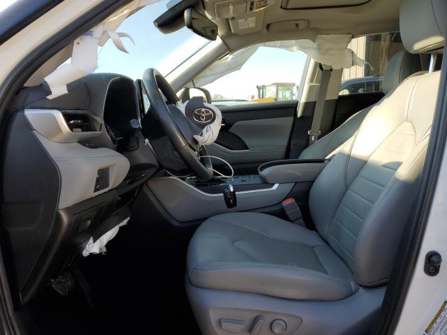5TDGZRAH7NS125174 - 2022 TOYOTA HIGHLANDER XLE 白色 照片 7