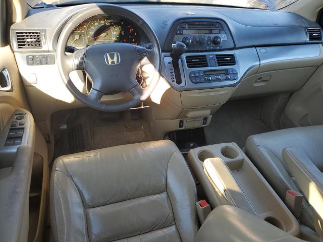 5FNRL386X8B419351 - 2008 HONDA ODYSSEY EXL MAROON photo 8