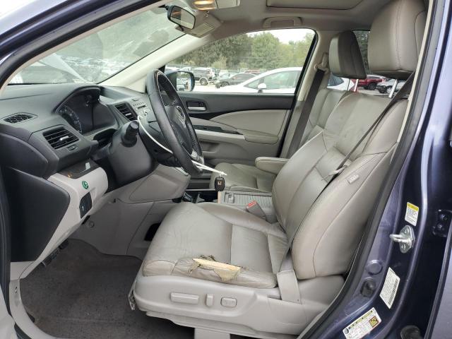 JHLRM3H70CC003923 - 2012 HONDA CR-V EXL 蓝色 照片 7