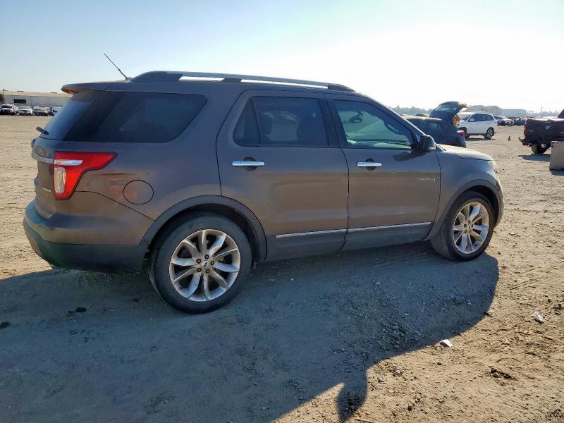 1FM5K7D83FGB01568 - 2015 FORD EXPLORER XLT BROWN photo 3