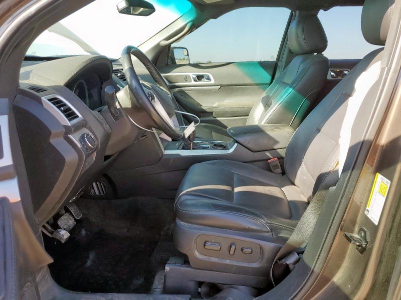 1FM5K7D83FGB01568 - 2015 FORD EXPLORER XLT BROWN photo 7