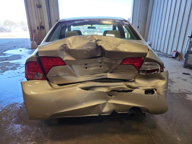 1HGFA16827L011537 - 2007 HONDA CIVIC EX GOLD photo 6
