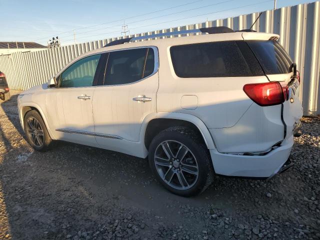 1GKKNXLS0JZ244247 - 2018 GMC ACADIA DENALI 白色 照片 2