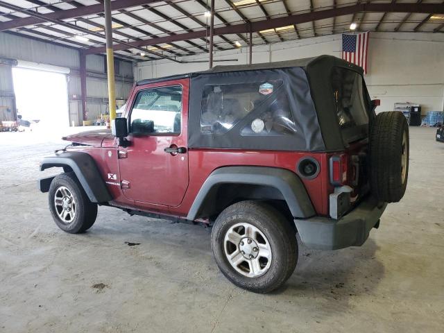1J4FA24117L136761 - 2007 JEEP WRANGLER X Tünd qırmızı foto 2