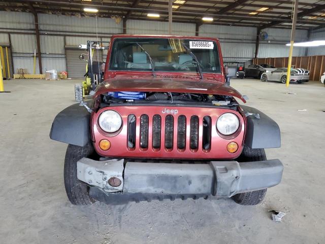 1J4FA24117L136761 - 2007 JEEP WRANGLER X Tünd qırmızı foto 5