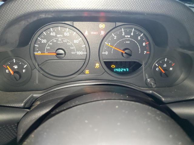 1J4FA24117L136761 - 2007 JEEP WRANGLER X Tünd qırmızı foto 9