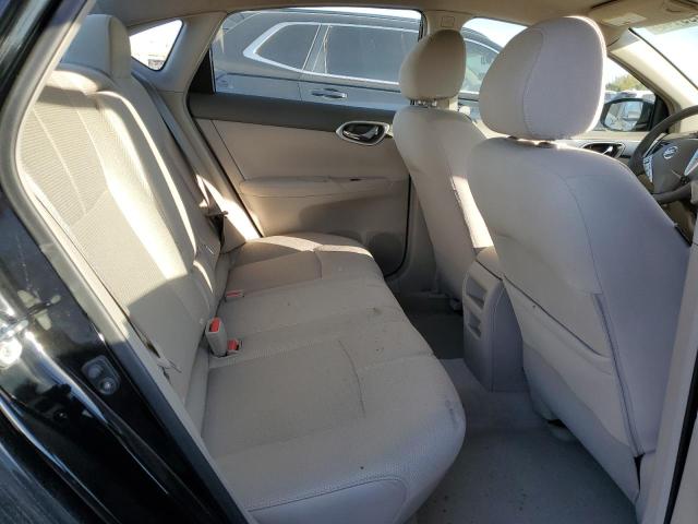 3N1AB7AP6DL655746 - 2013 NISSAN SENTRA S BLACK photo 10