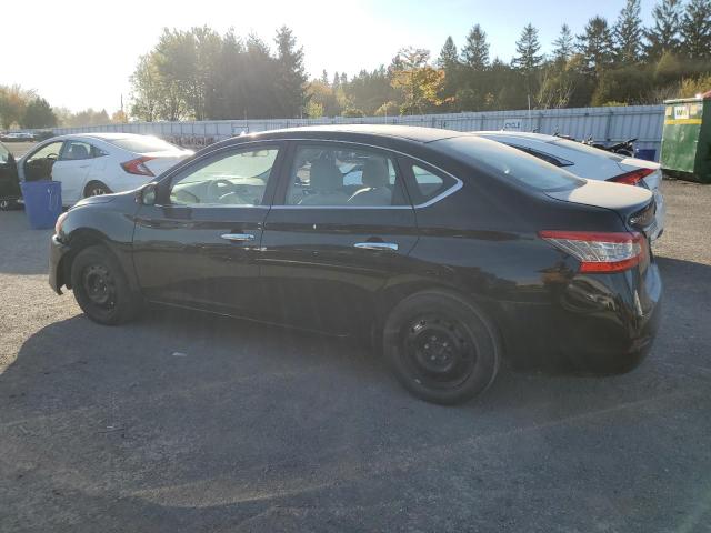 3N1AB7AP6DL655746 - 2013 NISSAN SENTRA S BLACK photo 2