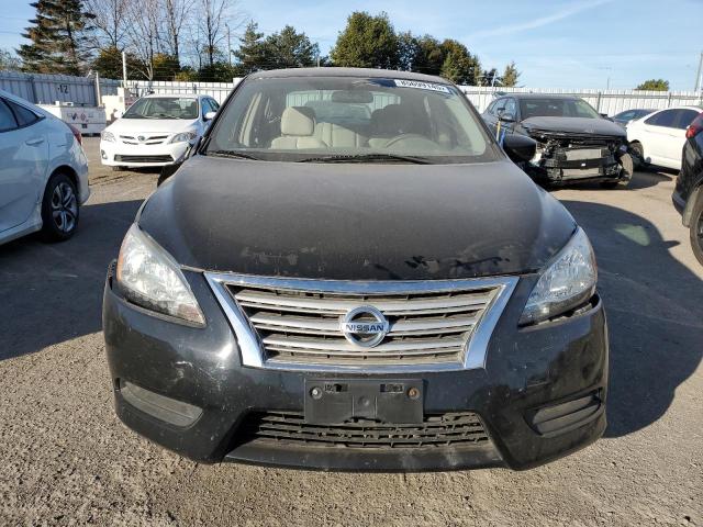 3N1AB7AP6DL655746 - 2013 NISSAN SENTRA S BLACK photo 5