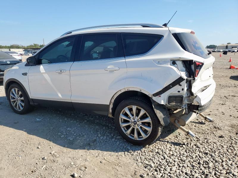 1FMCU0J93JUD20076 - 2018 FORD ESCAPE TITANIUM 白色 照片 2