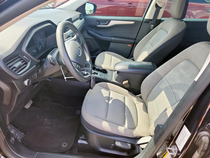 1FMCU0F67NUB17809 - 2022 FORD ESCAPE S BLACK photo 7