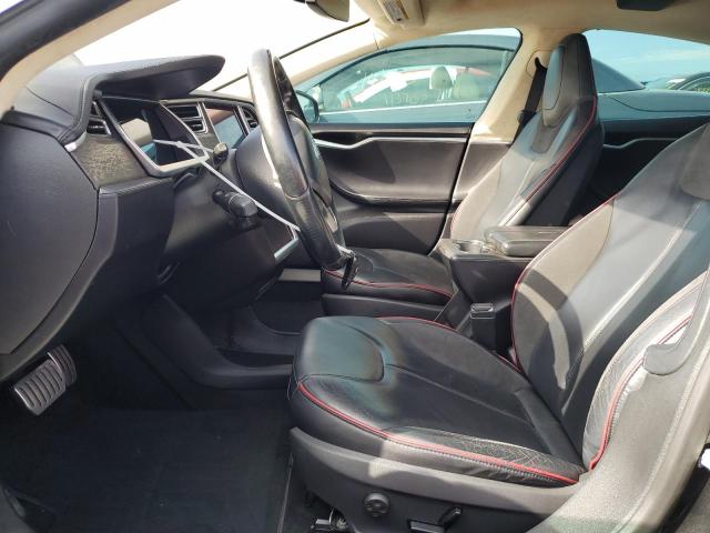 5YJSA1DP7DFP14136 - 2013 TESLA MODEL S BLACK photo 7