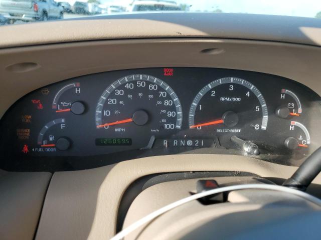 1FMRU15W92LA43683 - 2002 FORD EXPEDITION XLT თაფლისფერი ფოტო 9