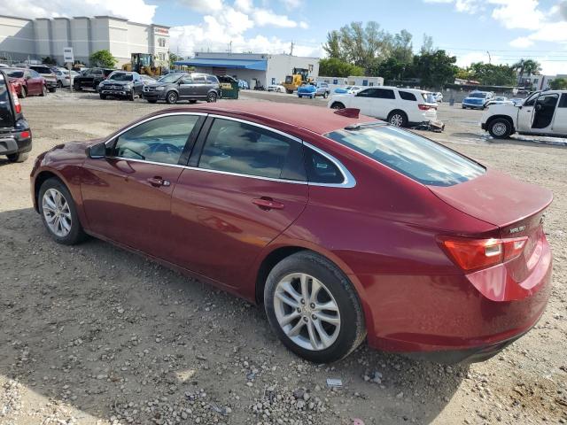 1G1ZD5ST9LF067643 - 2020 CHEVROLET MALIBU LT RED photo 2