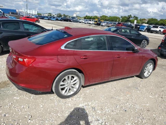 1G1ZD5ST9LF067643 - 2020 CHEVROLET MALIBU LT RED photo 3