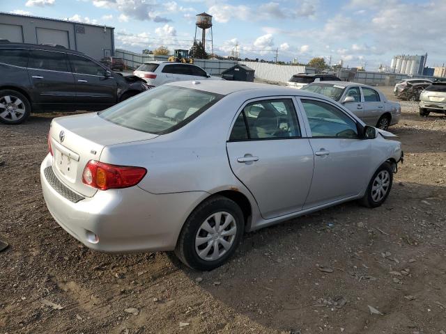 1NXBU4EE6AZ260434 - 2010 TOYOTA COROLLA BASE Srebrny zdjęcie 3