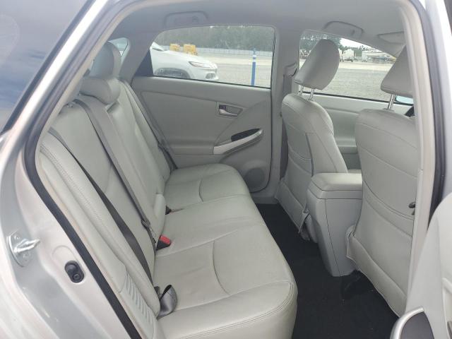 JTDKN3DU2F0450413 - 2015 TOYOTA PRIUS 银色 照片 10