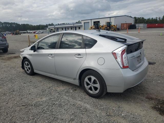 JTDKN3DU2F0450413 - 2015 TOYOTA PRIUS 银色 照片 2