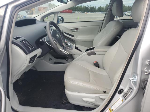 JTDKN3DU2F0450413 - 2015 TOYOTA PRIUS 银色 照片 7