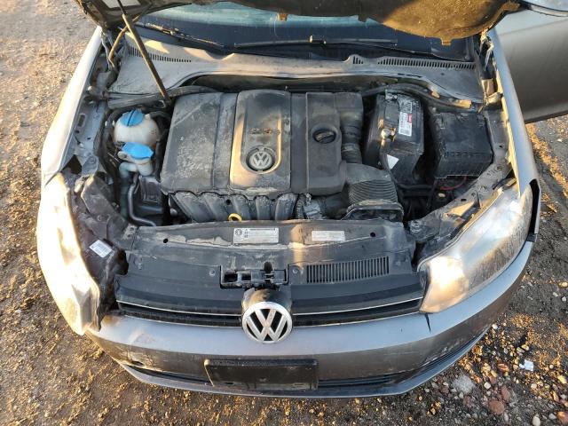 3VWPP7AJ9EM601614 - 2014 VOLKSWAGEN JETTA S GRAY photo 11